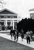1957 YEARBOOK: STUDENTS CHANGING CLASSES